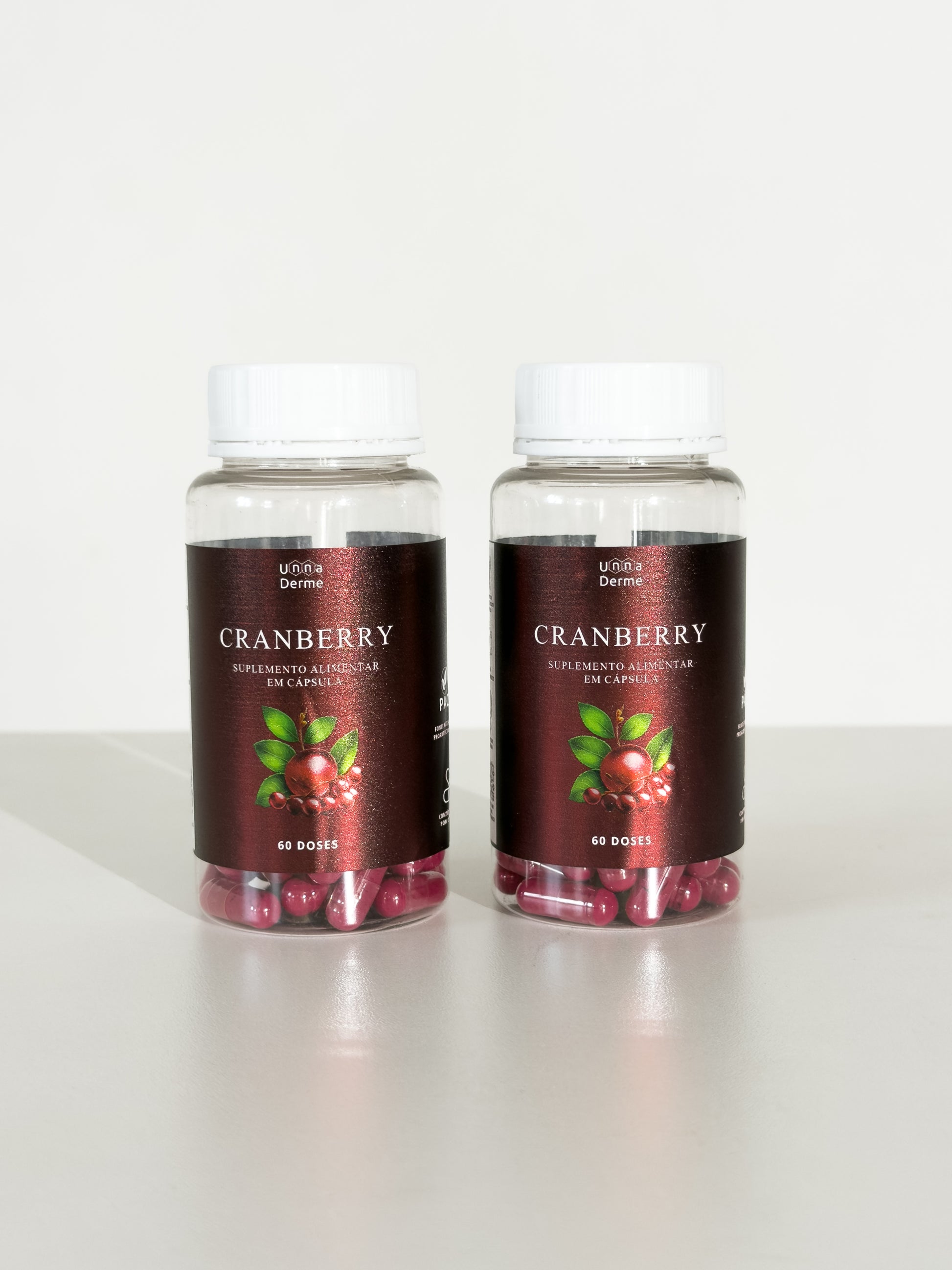 Cranberry 350mg — Proteção Urinária e Antioxidante — Suplementos da Família