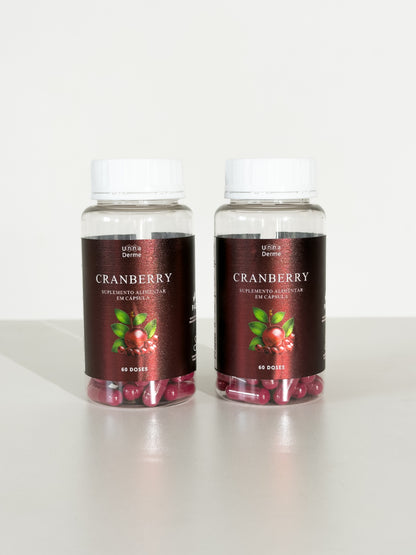 Cranberry 350mg — Proteção Urinária e Antioxidante — Suplementos da Família