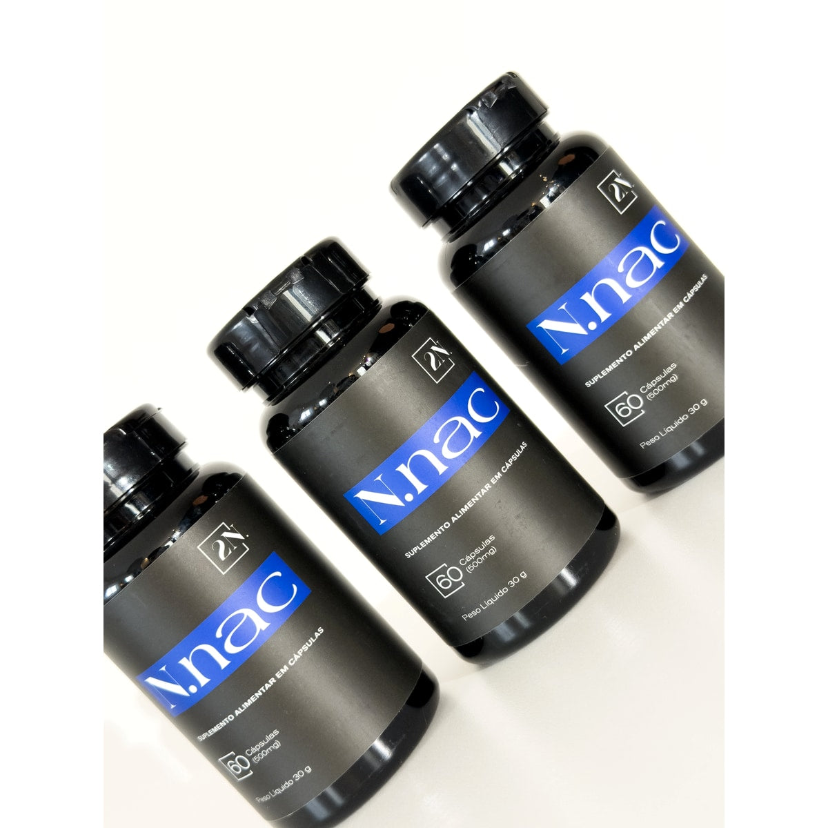 N.NAC — N-Acetilcisteína 500mg | Detox e Neuroproteção — Suplementos da Família