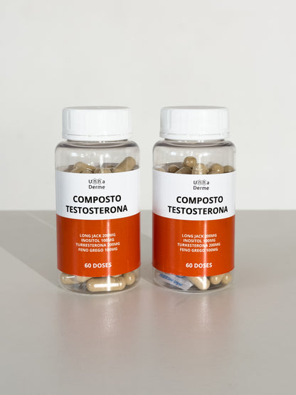 Composto Testosterona — Equilíbrio Hormonal Natural — Suplementos da Família