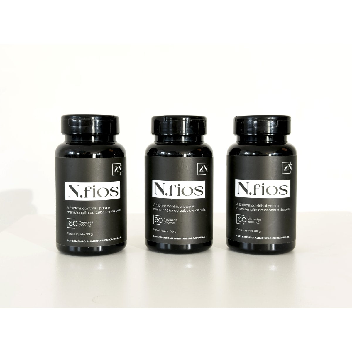 N.Fios — Crescimento e Fortalecimento Capilar — Suplementos da Família