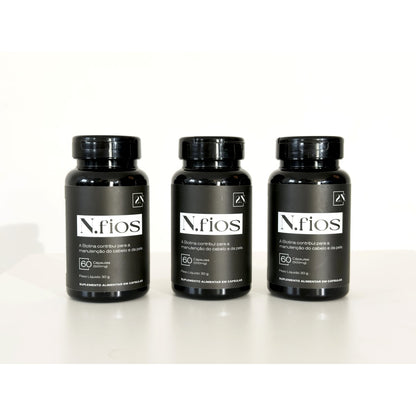 N.Fios — Crescimento e Fortalecimento Capilar — Suplementos da Família