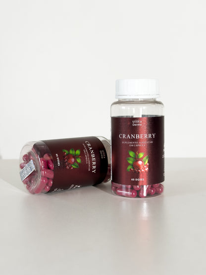 Cranberry 350mg — Proteção Urinária e Antioxidante — Suplementos da Família