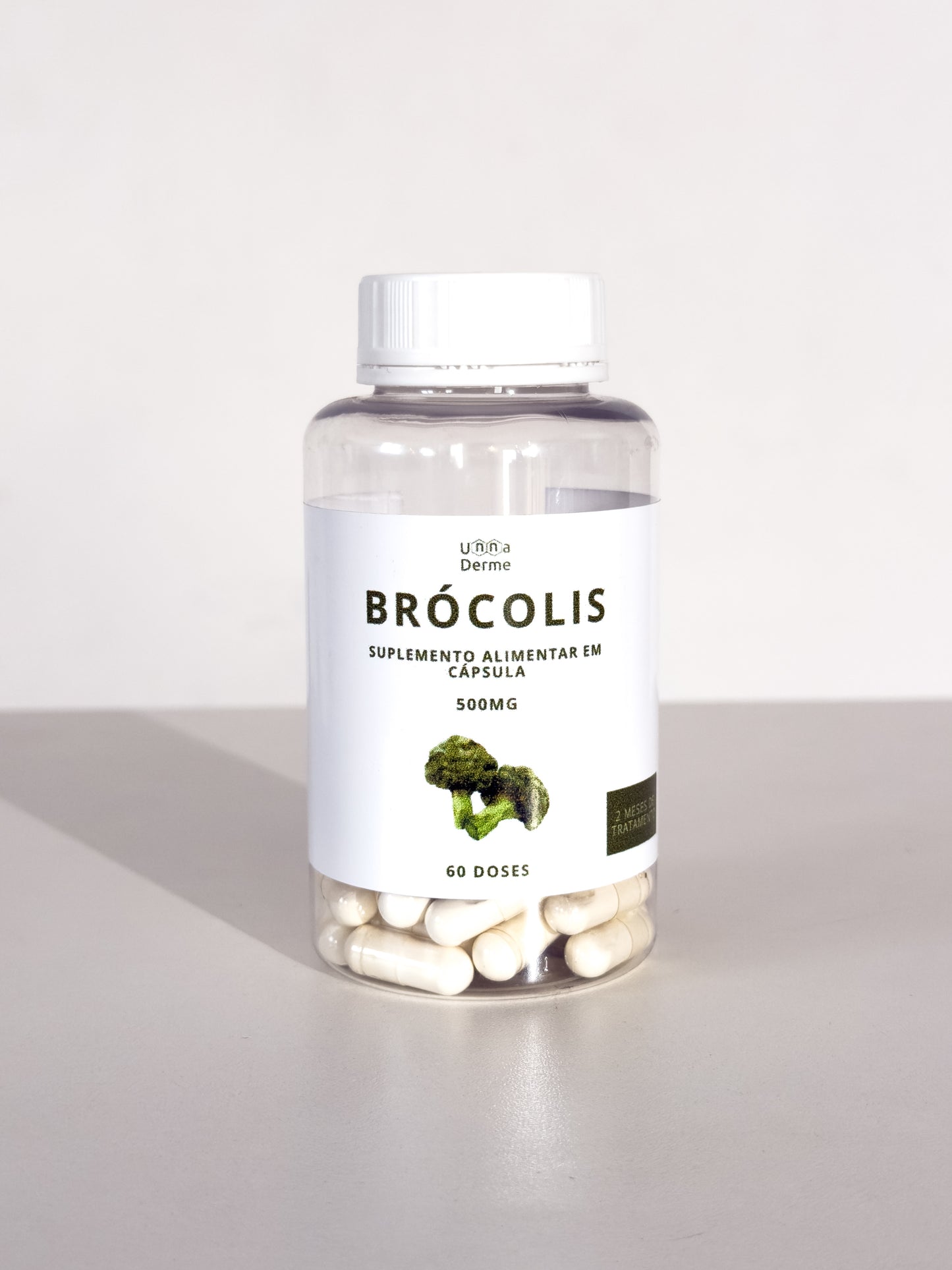 Brócolis Ativo em Pó 500mg — Muscular e Cerebral — Suplementos da Família