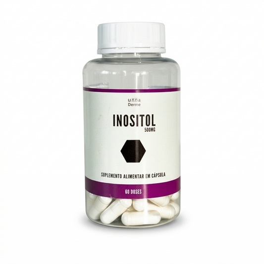 Inositol 500mg — Equilíbrio Hormonal e Metabólico — Suplementos da Família