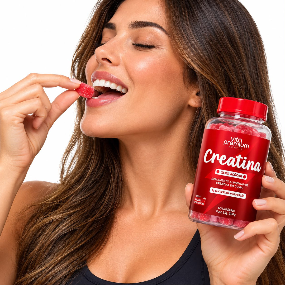 Creatina em gummy