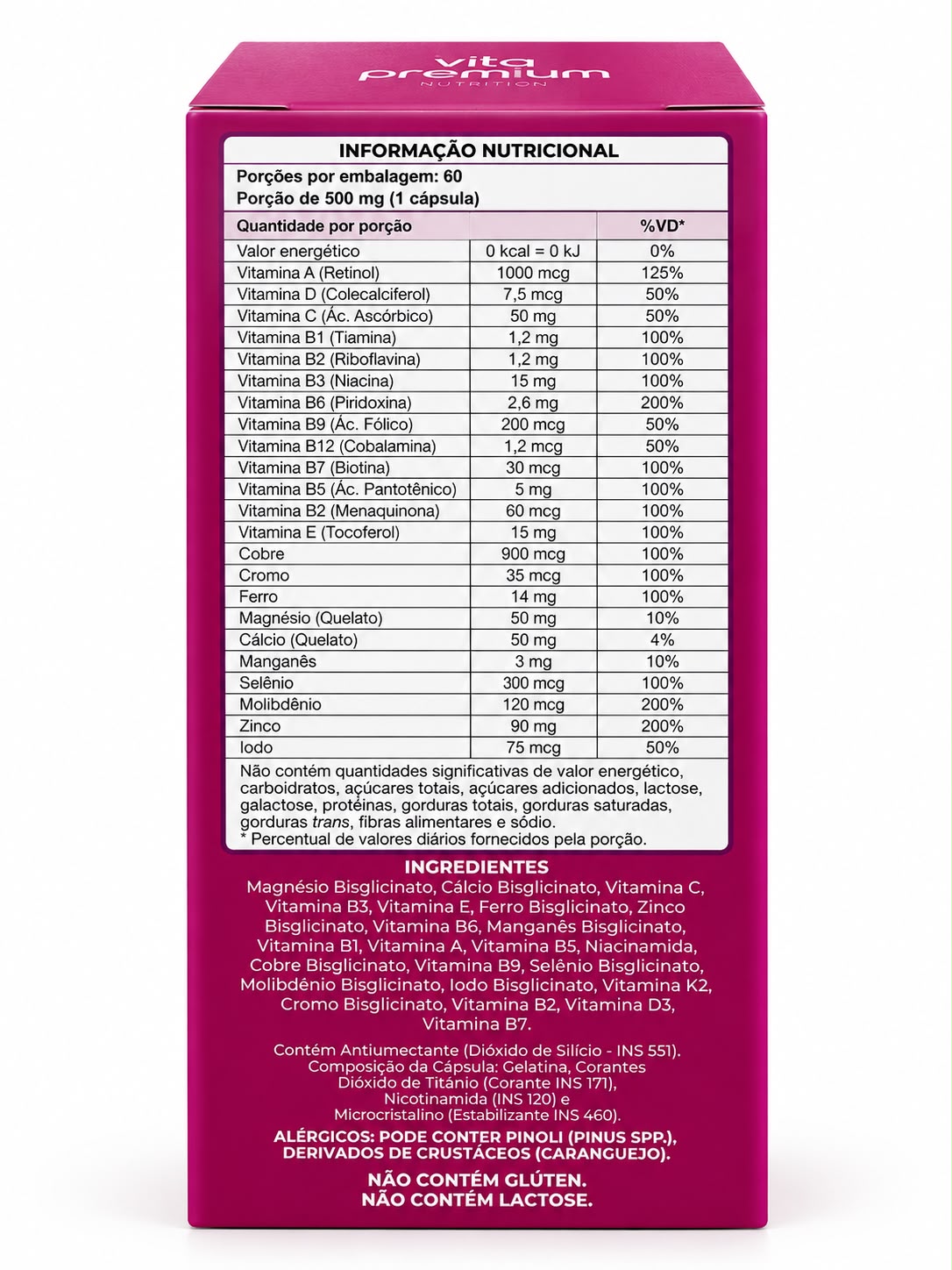 Multivitamínico mulher com 23 Nutrientes