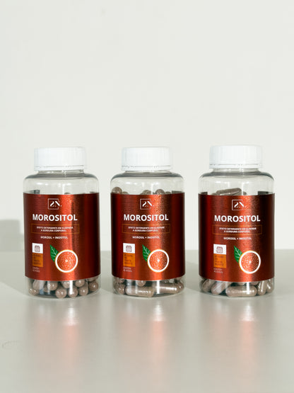 Morositol — Laranja Moro + Inositol | 45 Dias — Suplementos da Família