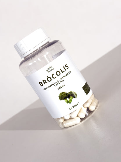 Brócolis Ativo em Pó 500mg — Muscular e Cerebral — Suplementos da Família