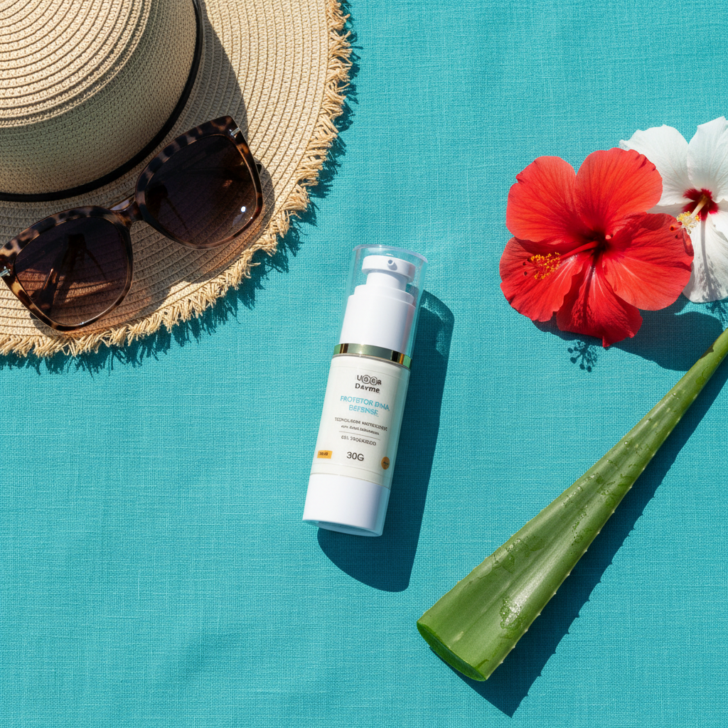 Flat lay verão
