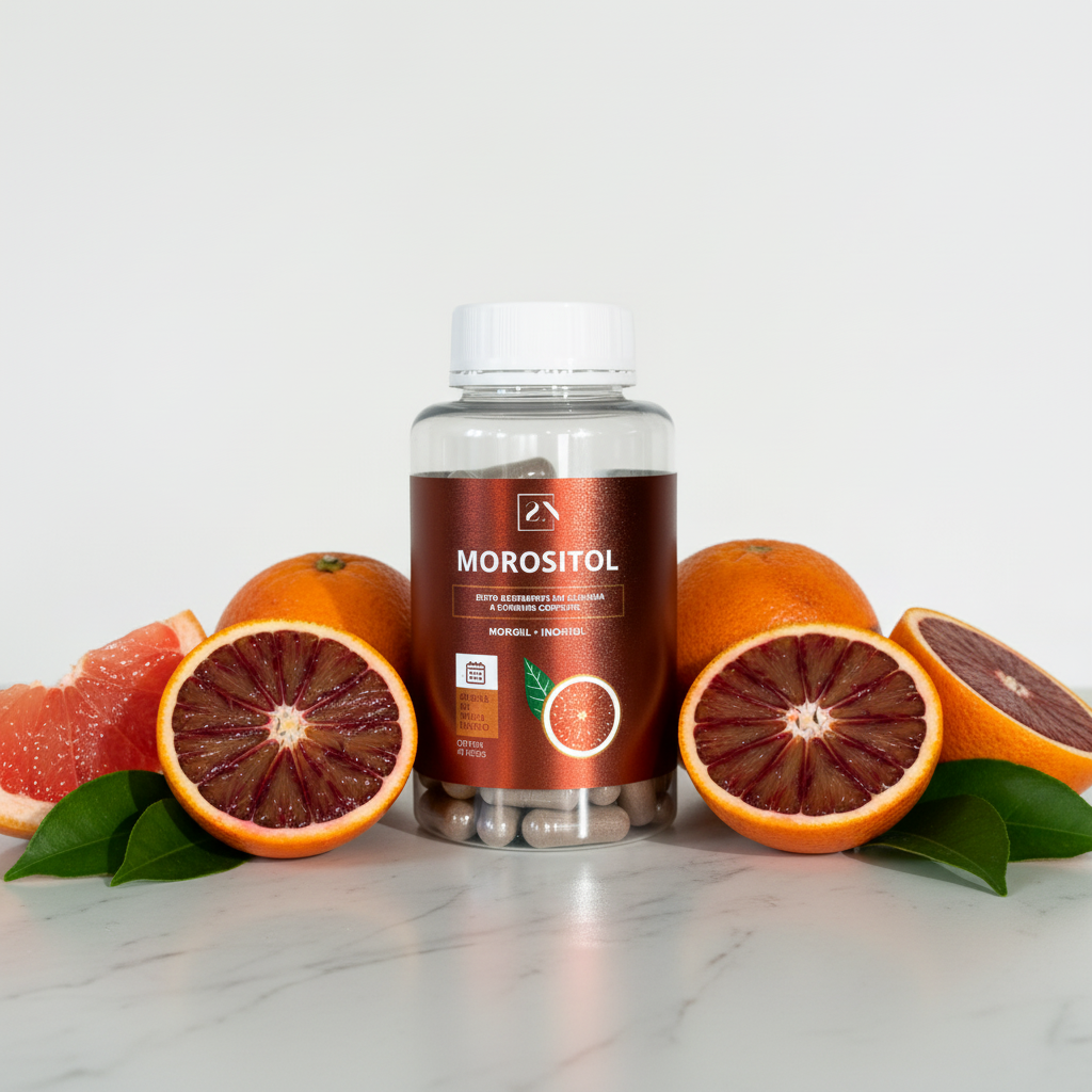 Morositol — Laranja Moro + Inositol | 45 Dias — Suplementos da Família