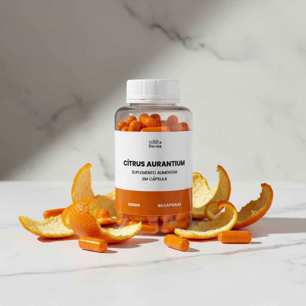 Citrus Aurantium - close cápsulas