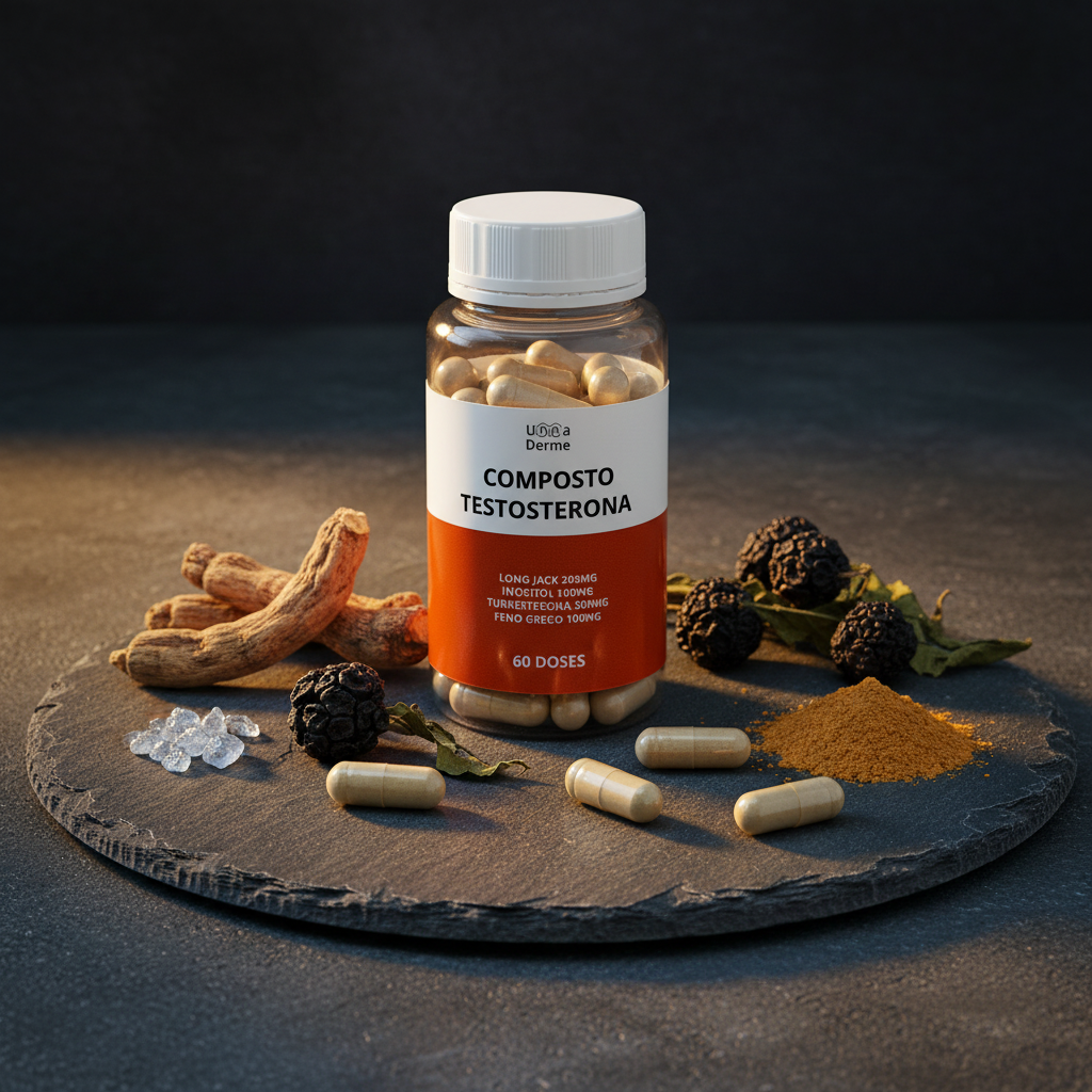 Composto Testosterona - ashwagandha e maca