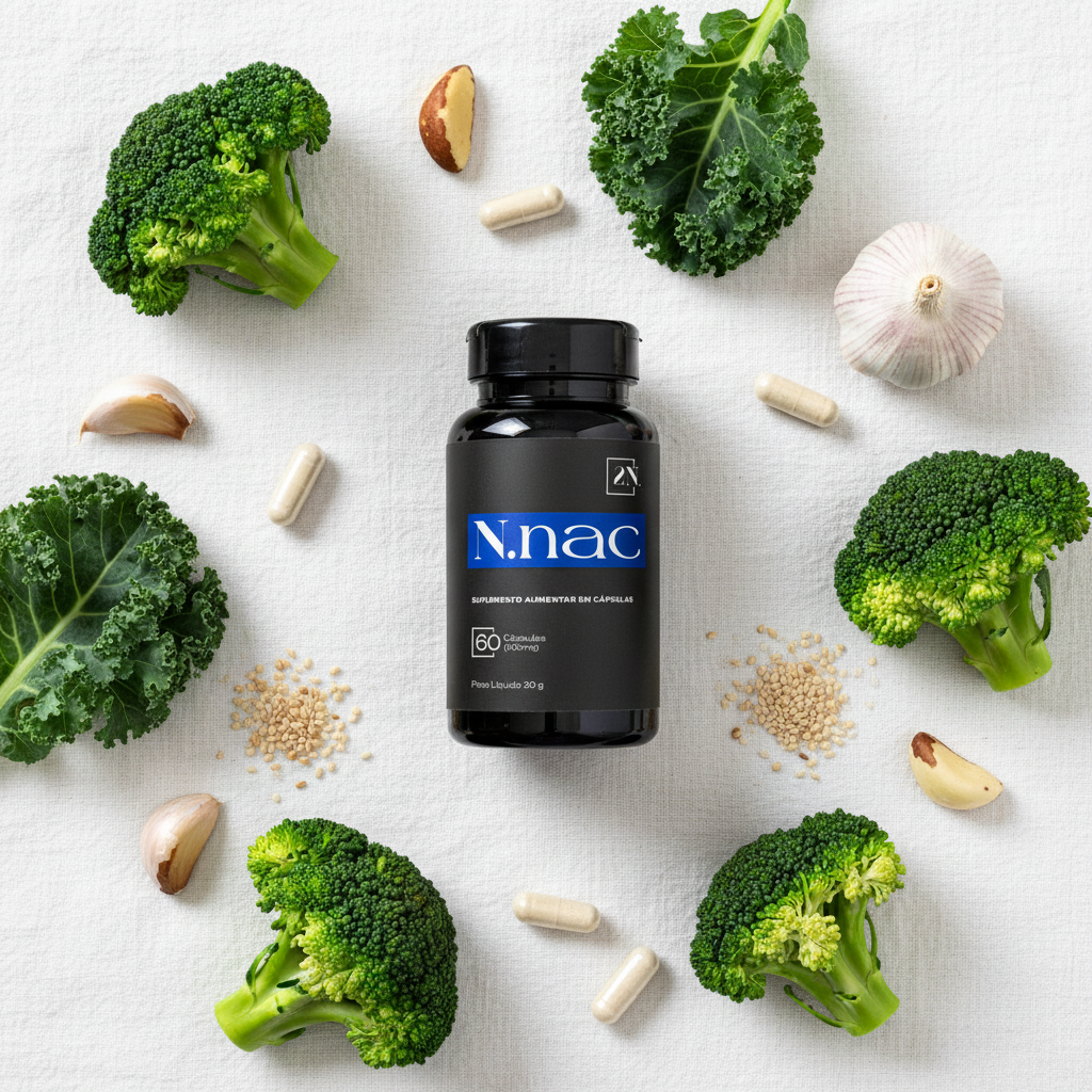 N.NAC - flat lay antioxidante